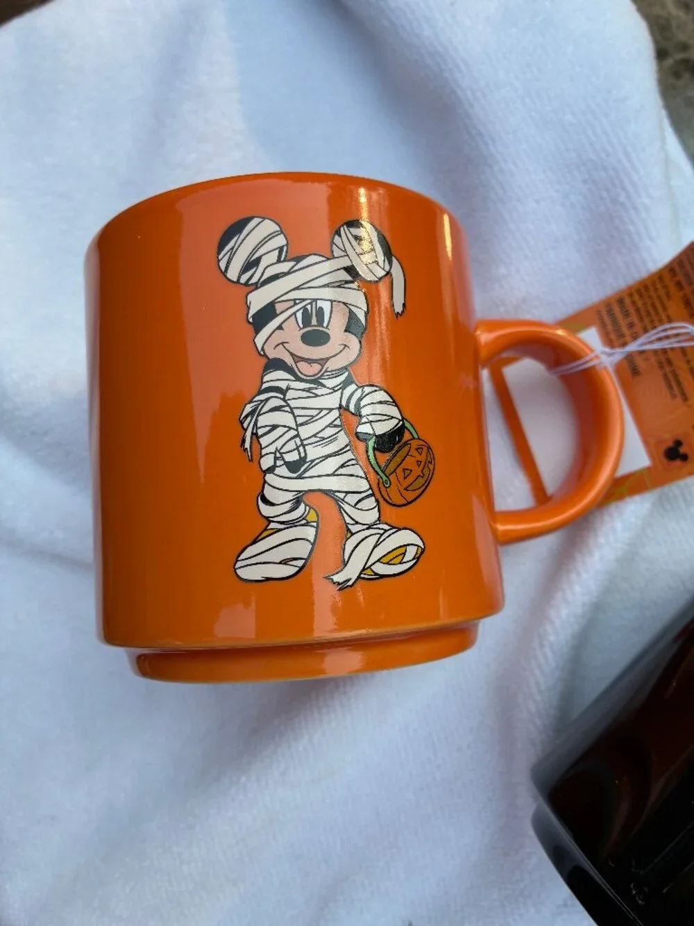 Disney Halloween Mugs  Set of Two  Minnie and Mickey Mummies